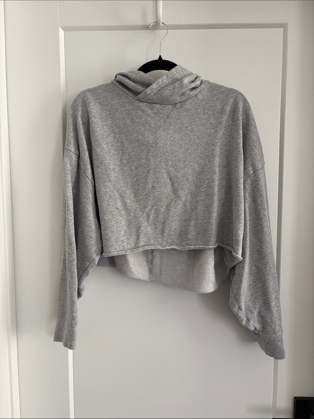Fabletics Light Grey Pullover Hoodie